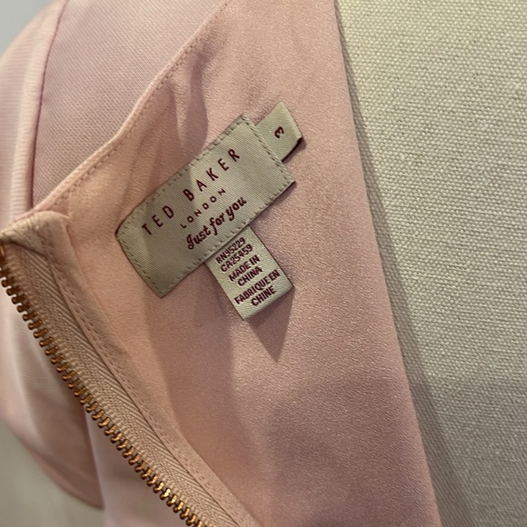 Ted Baker Mini Pink/Neon Pink Dress - Picture 5 of 6